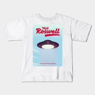 Visit Roswell, New Mexico Lincoln country, USA Kids T-Shirt